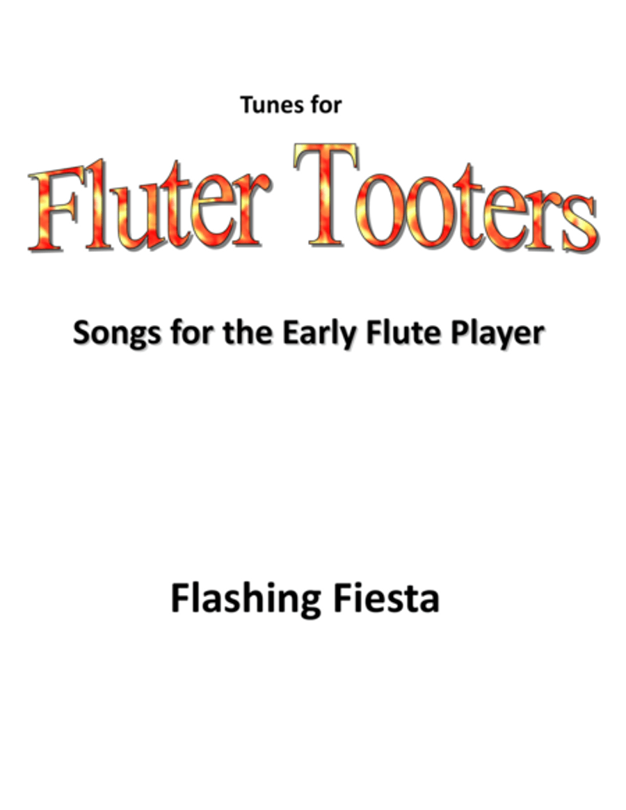 Flashing Fiesta Flute Solo scores gallery preview page 1