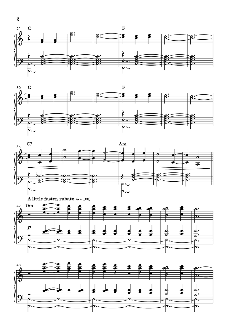 Clair de Lune Piano Solo scores gallery preview page 2