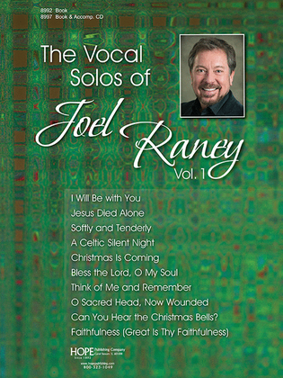 Book cover for The Vocal Solos of Joel Raney, Vol. 1