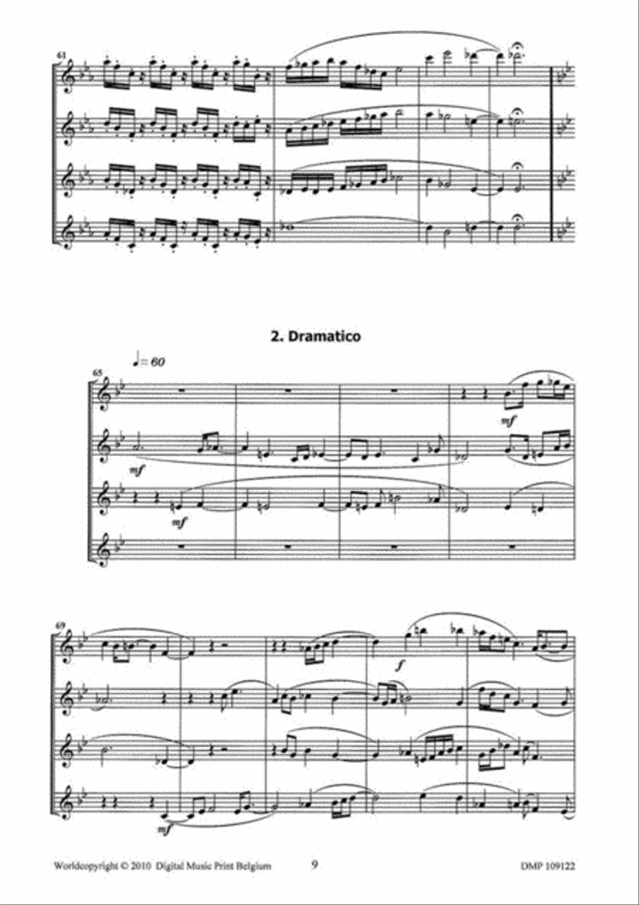 DIVertimento DIVertimento Flute Quartet scores gallery preview page 4