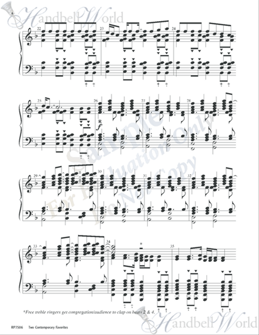 Two Contemporary Favorites 5-Octaves scores gallery preview page 3