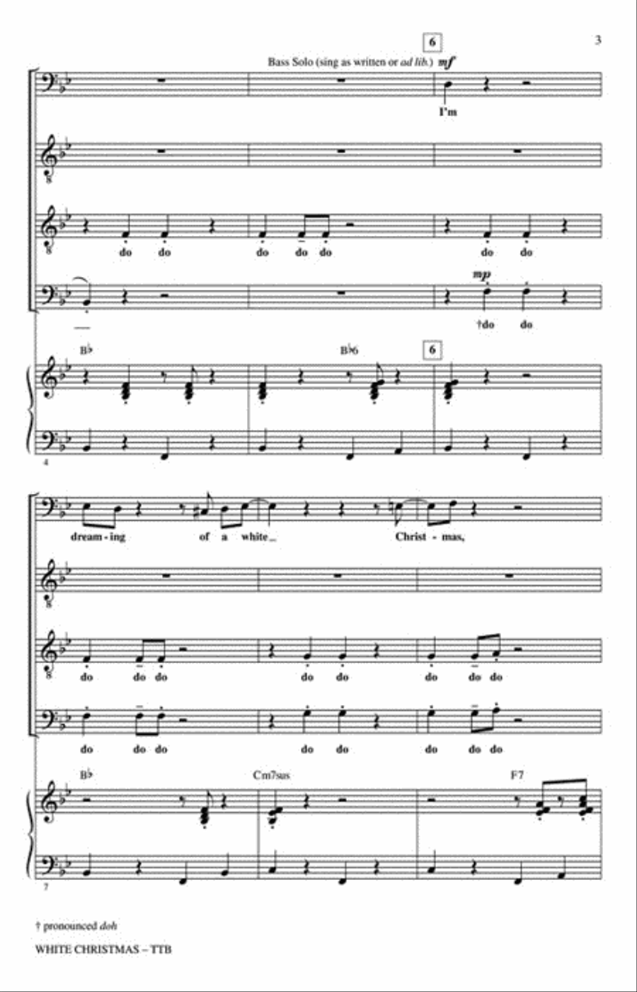 White Christmas White Christmas TTB scores gallery preview page 3