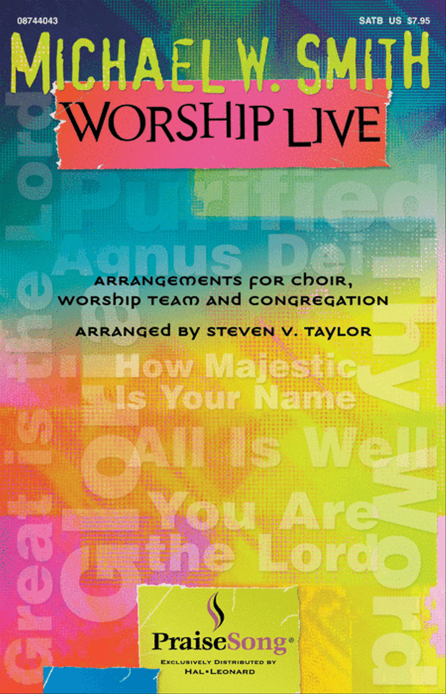 Michael W. Smith Worship Live 4-Part scores gallery preview page 1