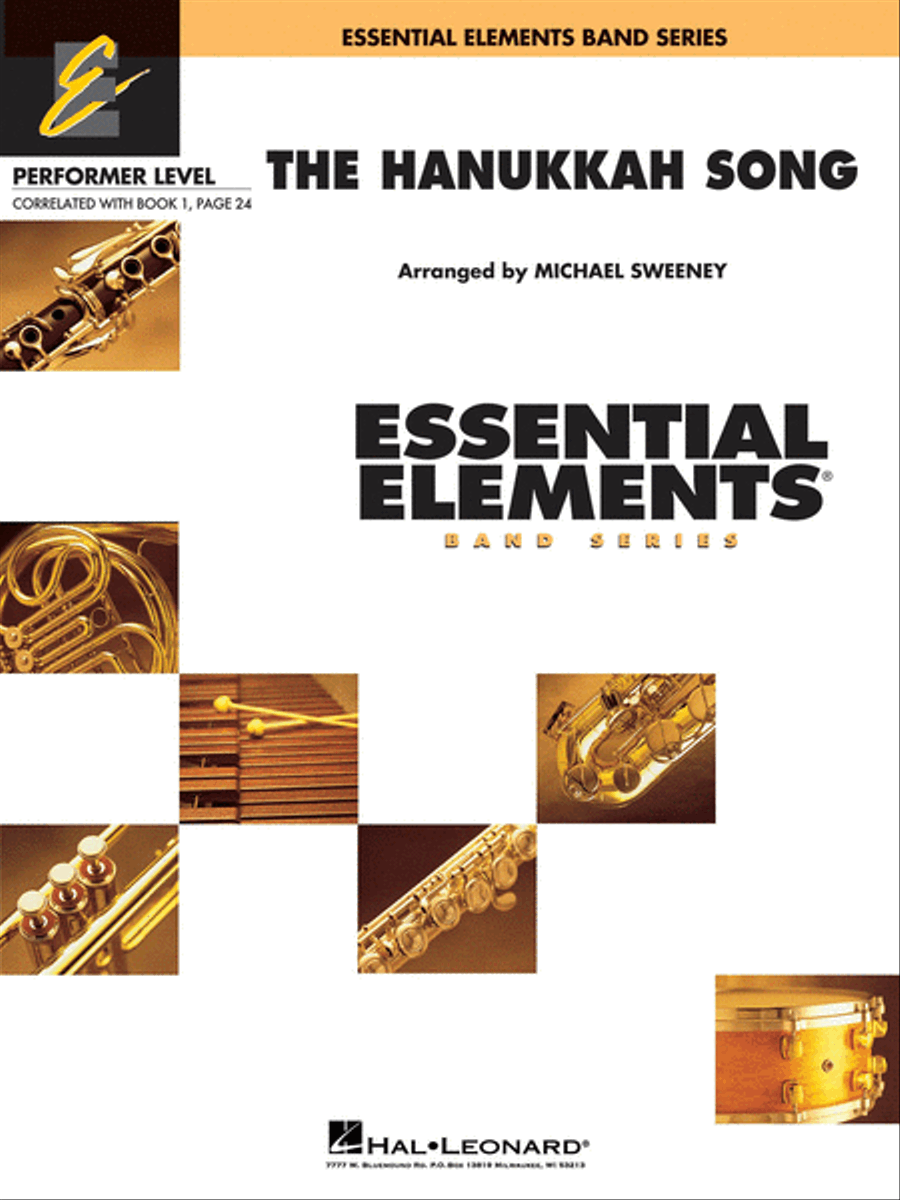 The Hanukkah Song Concert Band scores gallery preview page 1