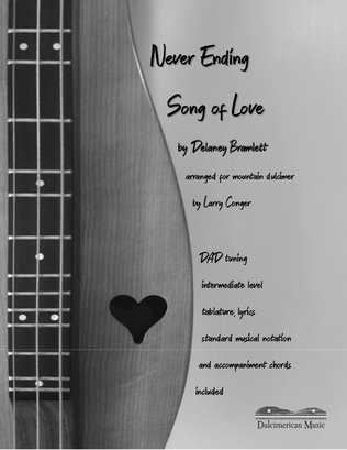 Book cover for Never Ending Song Of Love