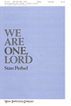 Book cover for We Are One, Lord