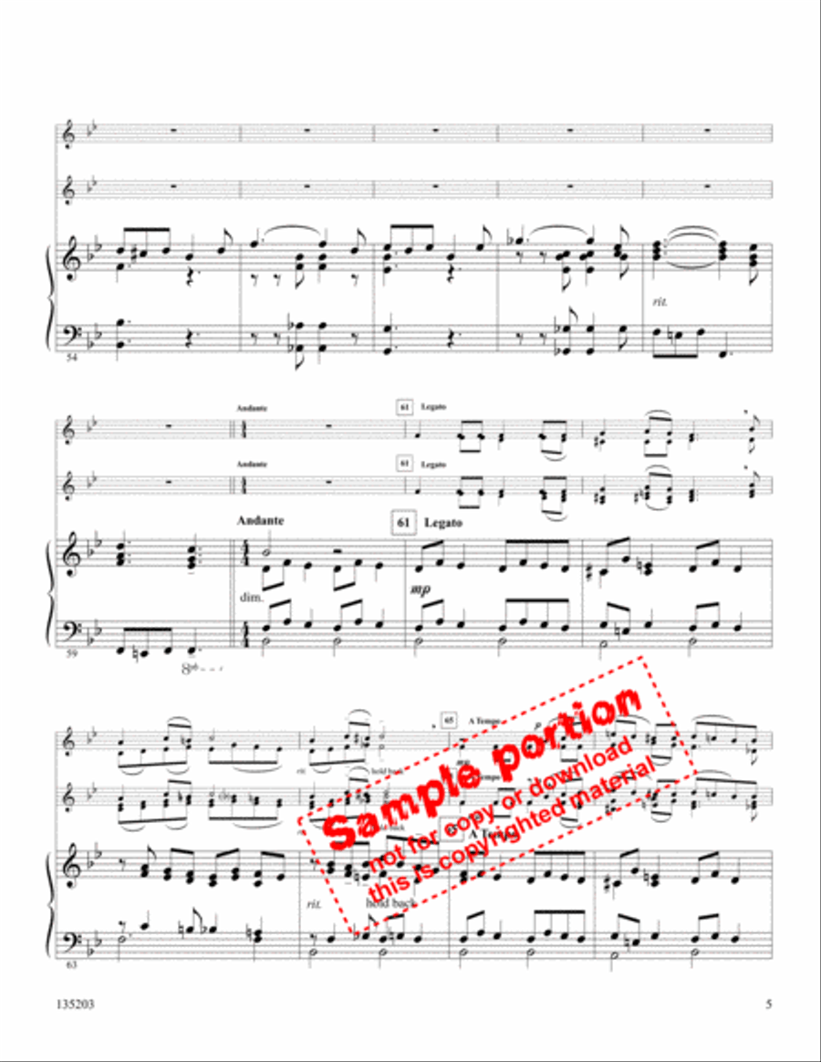 Power in the Blood Power in the Blood Brass Duet scores gallery preview page 4