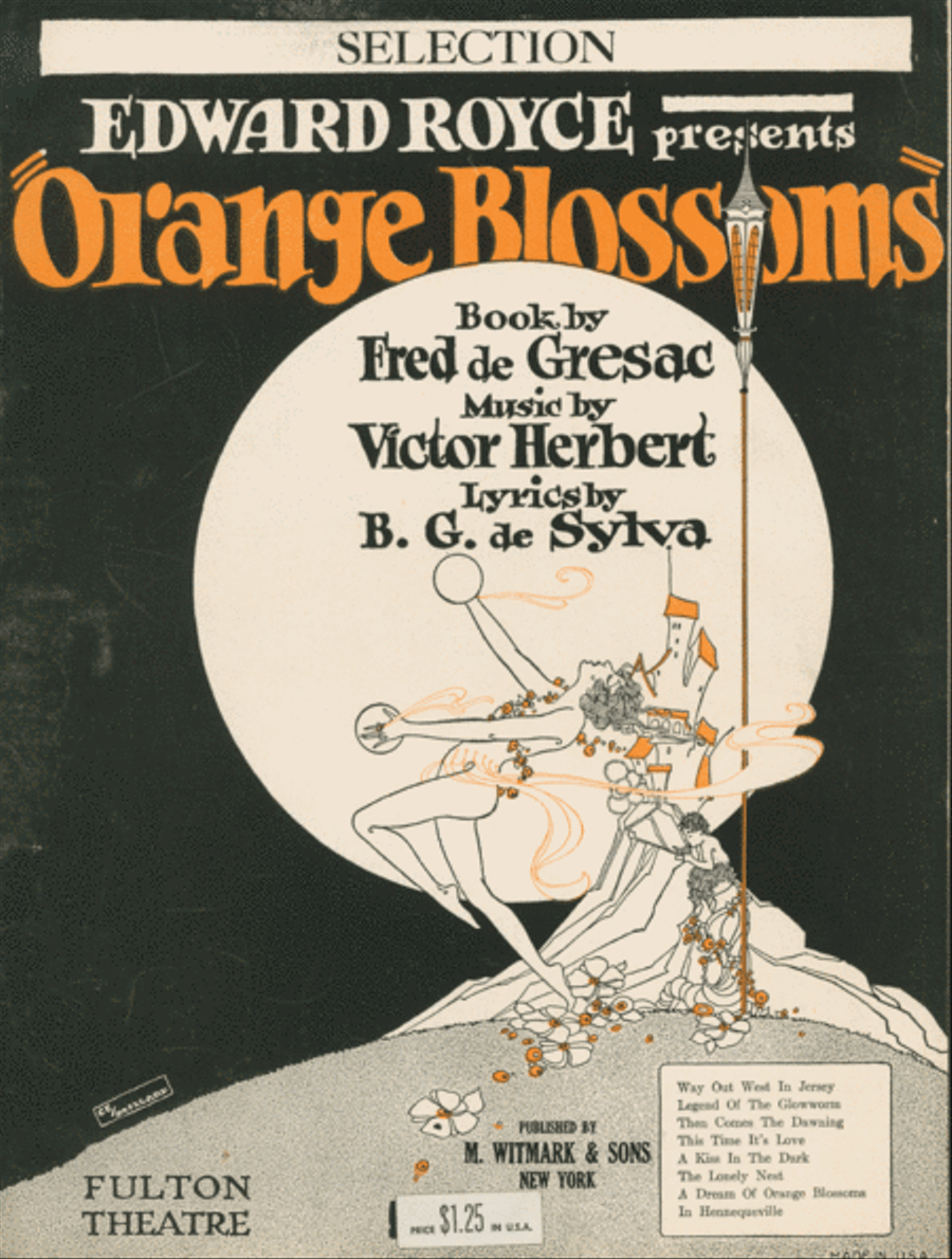 Orange Blossoms. Selections Piano Solo scores gallery preview page 1