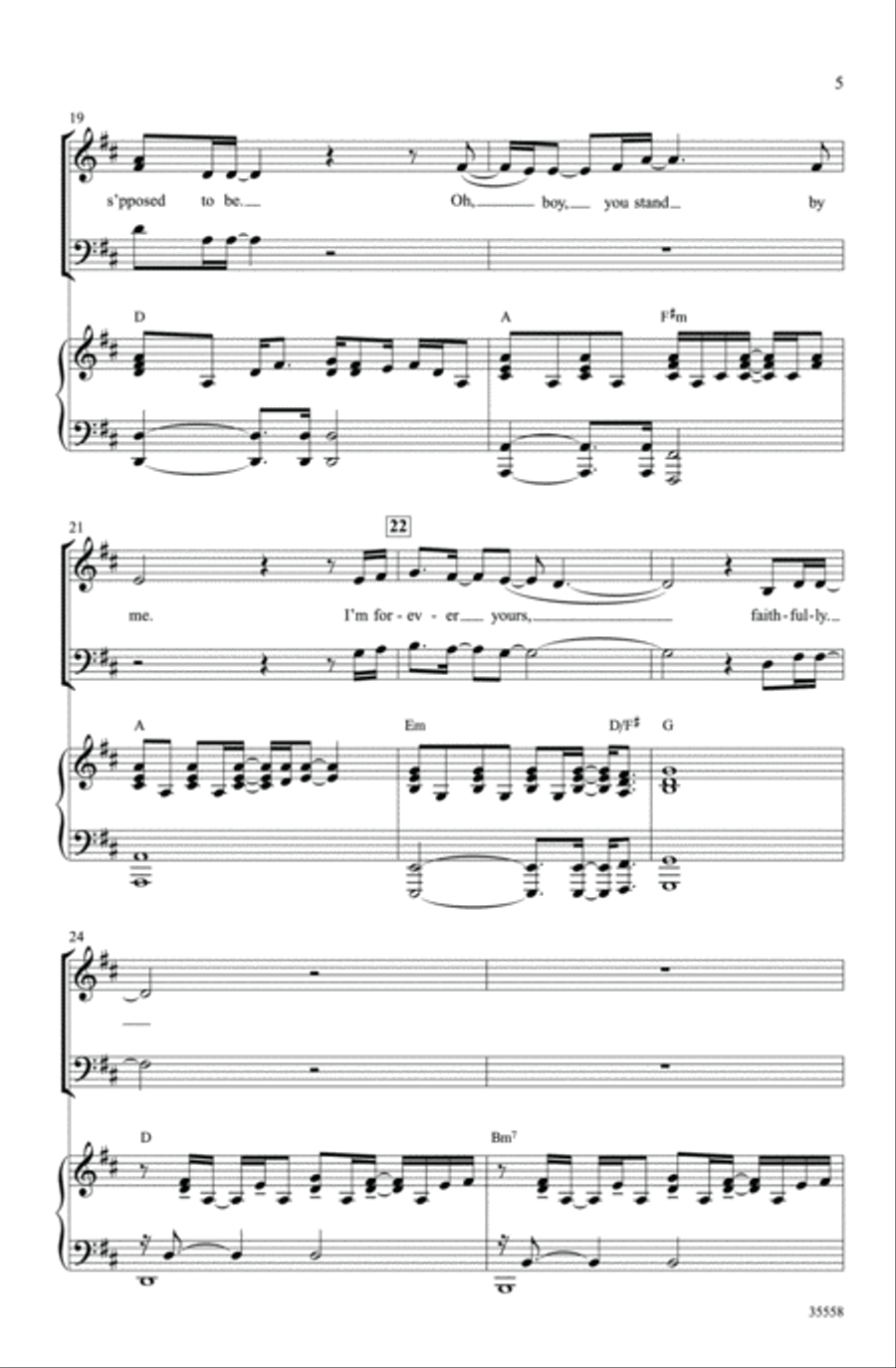 Any Way You Want It: Journey's Greatest Hits - SoundTrax CD (CD only) Choir scores gallery preview page 5