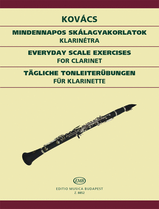 Tägliche Tonleiter-Übungen für Klarinette