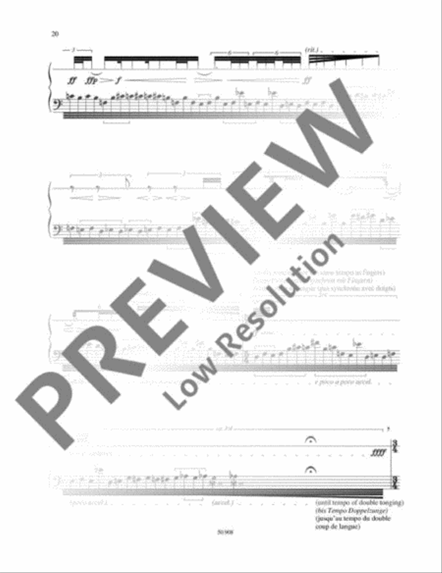 KLAUS-UR KLAUS-UR Bassoon Solo scores gallery preview page 21