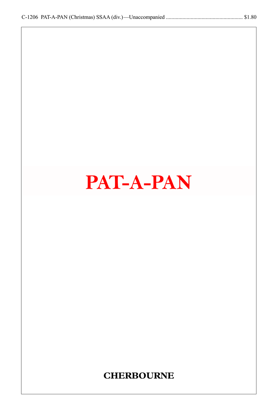 Pat-A-Pan SSA scores gallery preview page 1