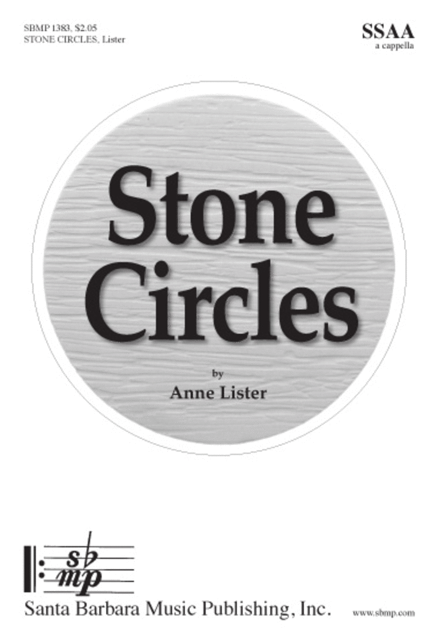 Stone Circles - SSAA Octavo SSAA scores gallery preview page 1