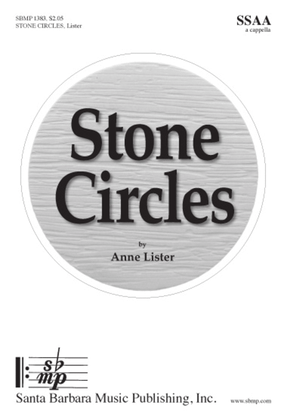 Book cover for Stone Circles - SSAA Octavo