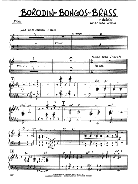 Borodin-Bongos-Brass - Piano