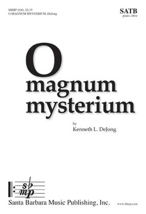 O Magnum Mysterium - SATB Octavo