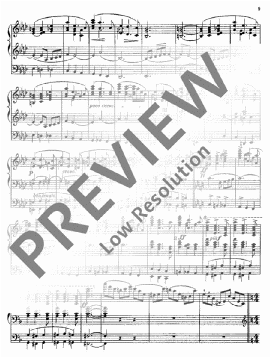 Siegfried-Idyll Organ scores gallery preview page 10