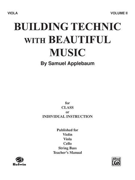 Building Technic with Beautiful Music - Volume II (Viola)
