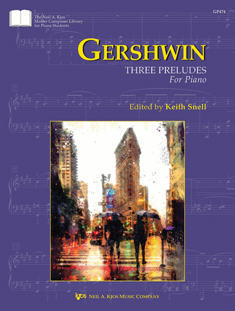 Gershwin: Three Preludes Piano Solo scores gallery preview page 1
