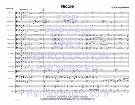 Nicole (Full Score)