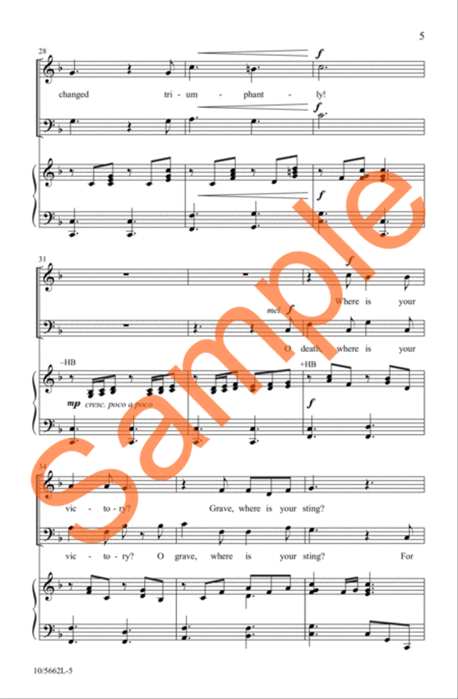 O Praise the Living King! 2-Part scores gallery preview page 6