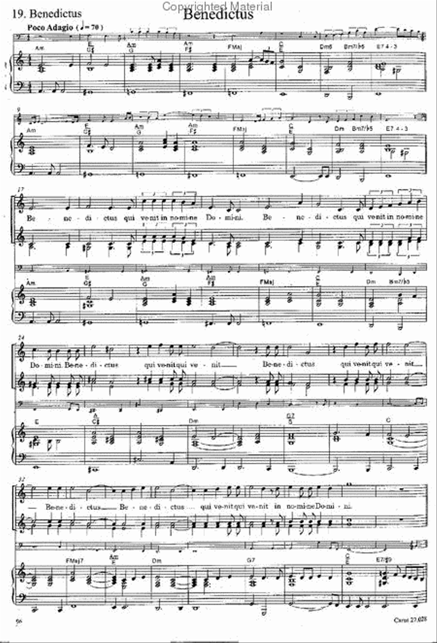Missa in Jazz 4-Part scores gallery preview page 6