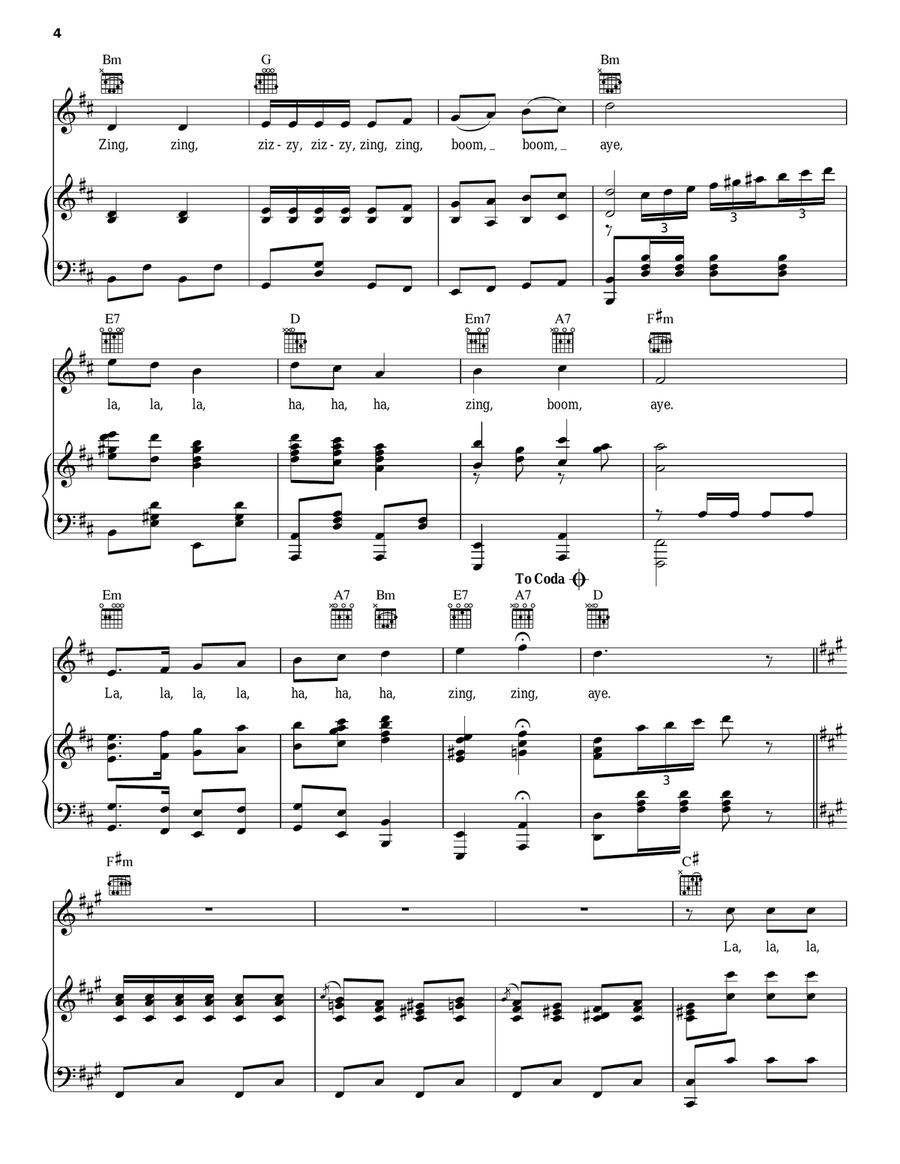 Italian Street Song Italian Street Song Acoustic Guitar scores gallery preview page 4