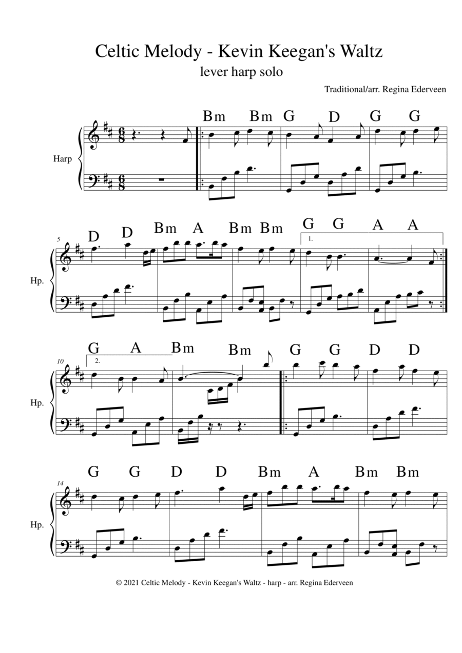 Harp melody hot sale