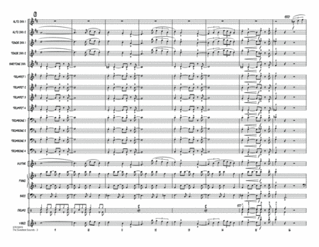 The Sweetest Sounds (Alto Sax Feature) - Conductor Score (Full Score)