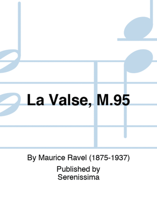 Book cover for La Valse, M.95