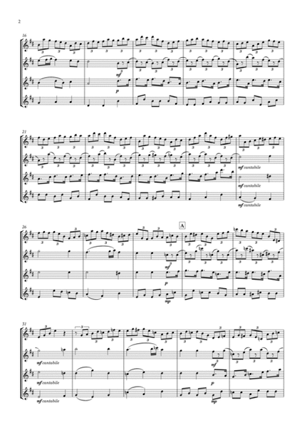 Jesu, joy of man's desiring by Bach for Alto Sax Quartet image number null