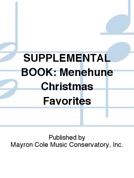SUPPLEMENTAL BOOK: Menehune Christmas Favorites