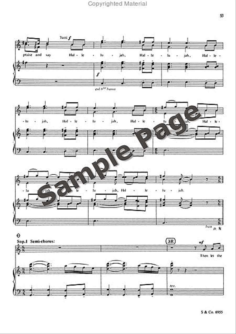 In the Beginning Voice scores gallery preview page 58
