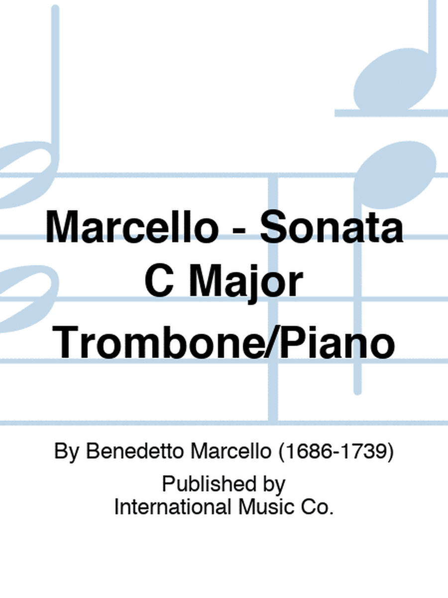 Marcello - Sonata C Major Trombone/Piano