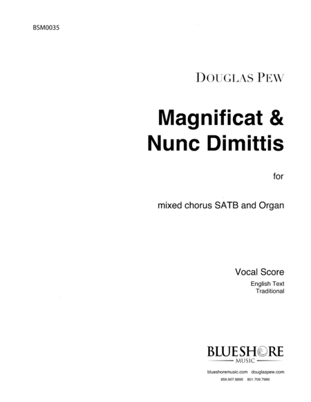 Magnificat & Nunc Dimittis (St. Thomas Service) image number null