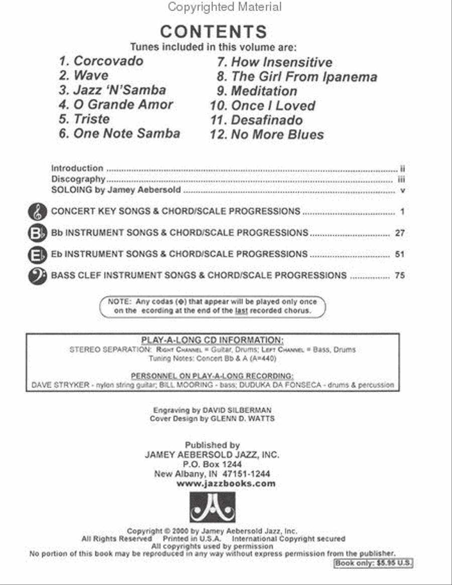 Volume 98 - Antonio Carlos Jobim Voice scores gallery preview page 2