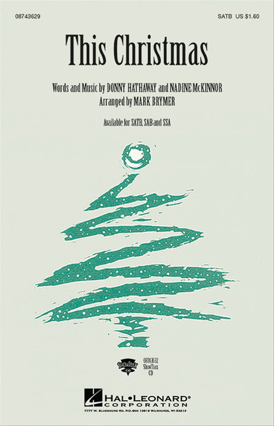This Christmas (Key: Ab) 4-Part scores gallery preview page 1
