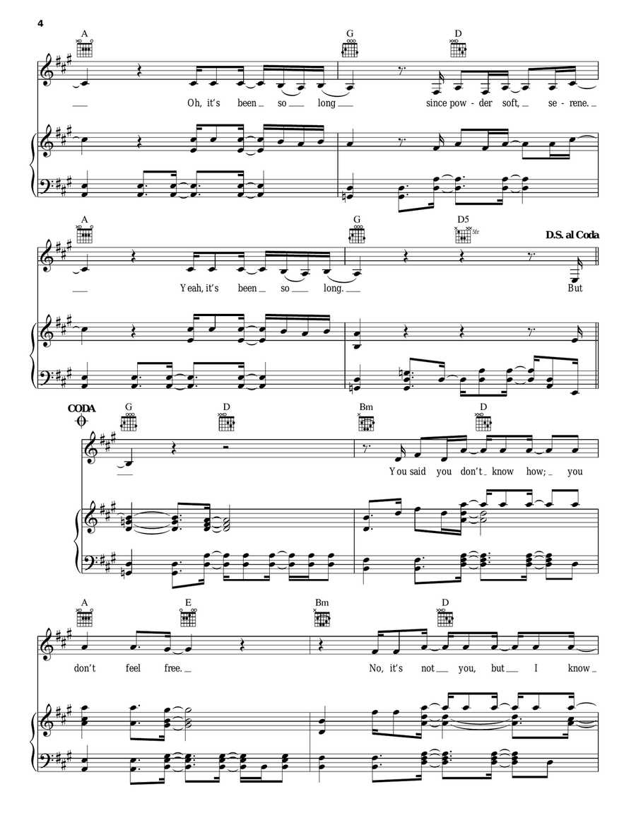 Get Good Get Good Piano, Vocal, Guitar scores gallery preview page 4