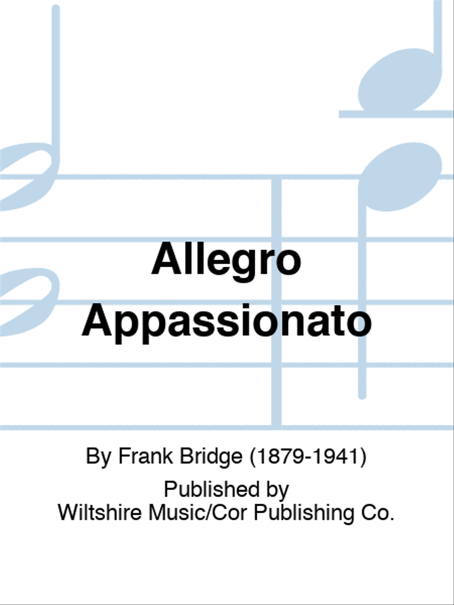 Allegro Appassionato Allegro Appassionato Viola scores gallery preview page 1