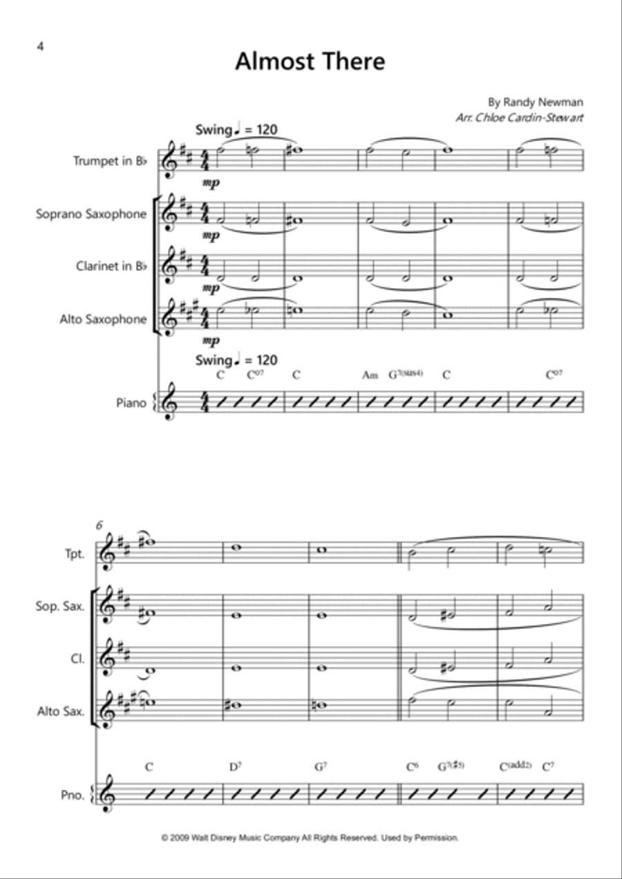 Almost There - Score Only Small Ensemble scores gallery preview page 4
