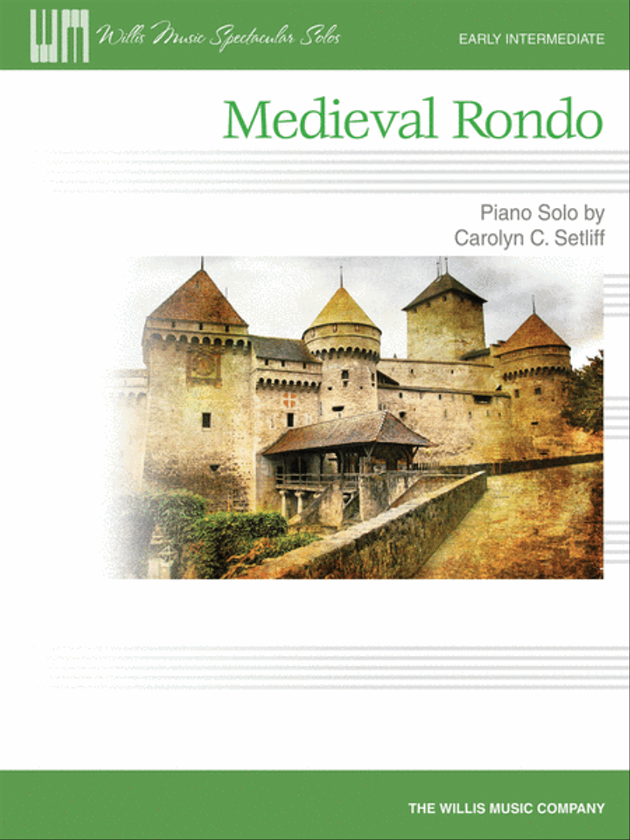Medieval Rondo Piano Solo scores gallery preview page 1