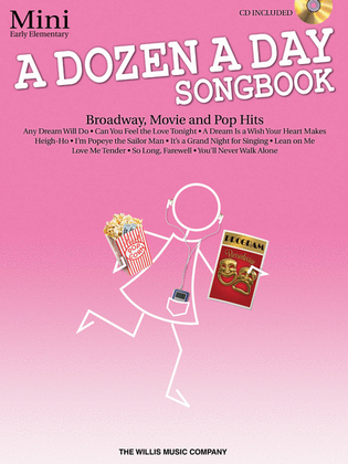 Book cover for A Dozen a Day Songbook – Mini