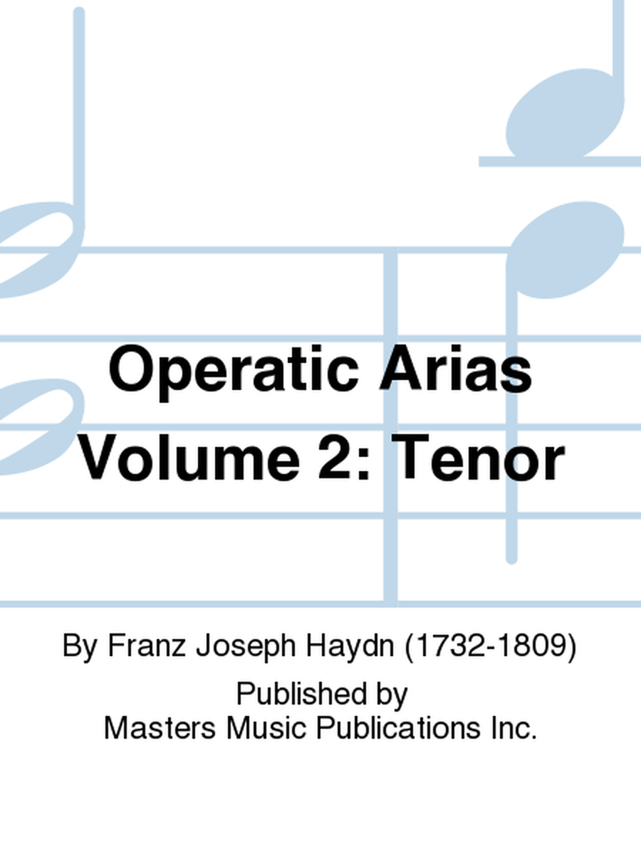 Operatic Arias Volume 2: Tenor