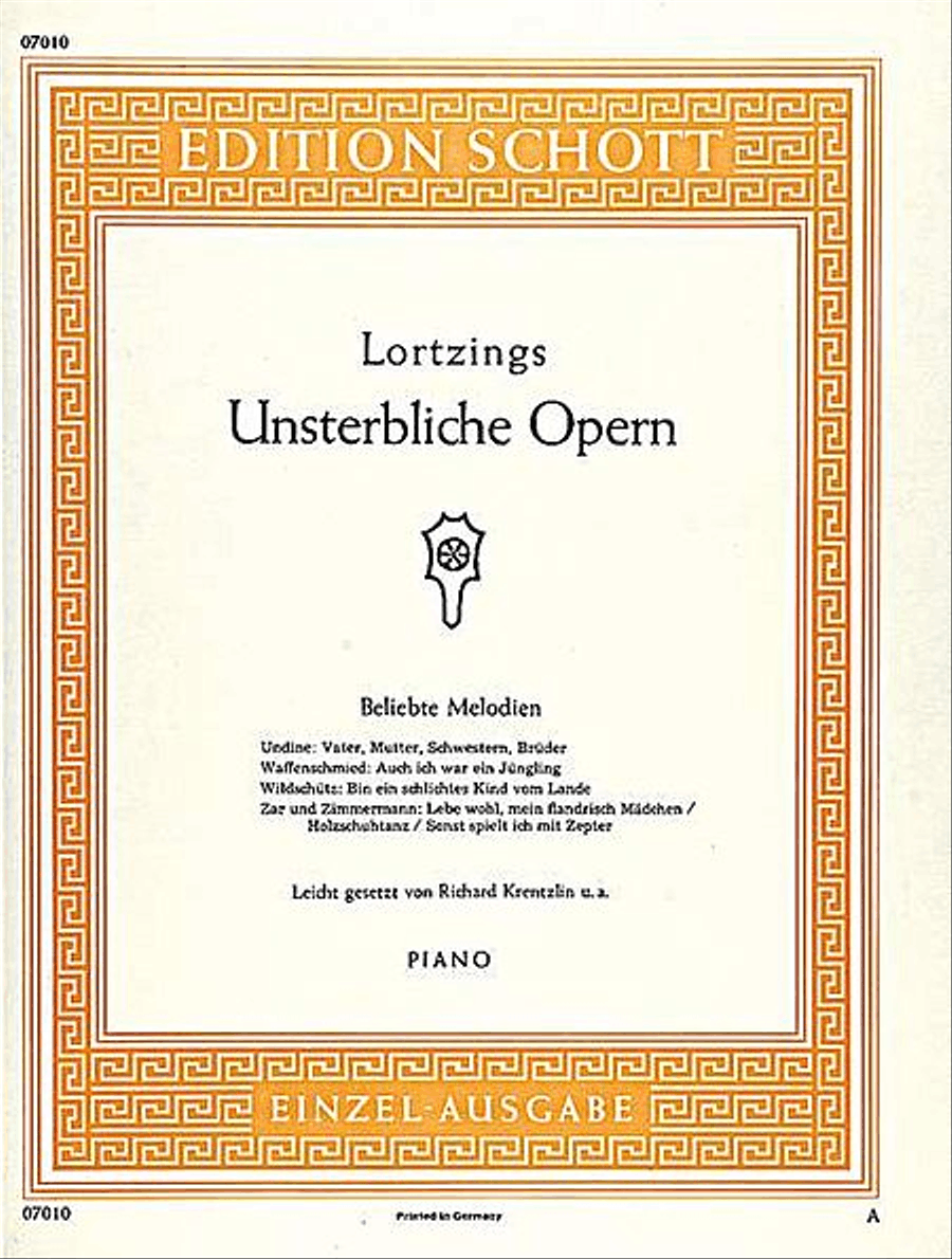 Opera Selections Piano Piano Solo scores gallery preview page 1