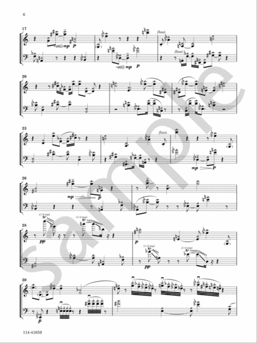 Sonatina in the Shape Of A Pearl Chamber Music scores gallery preview page 7