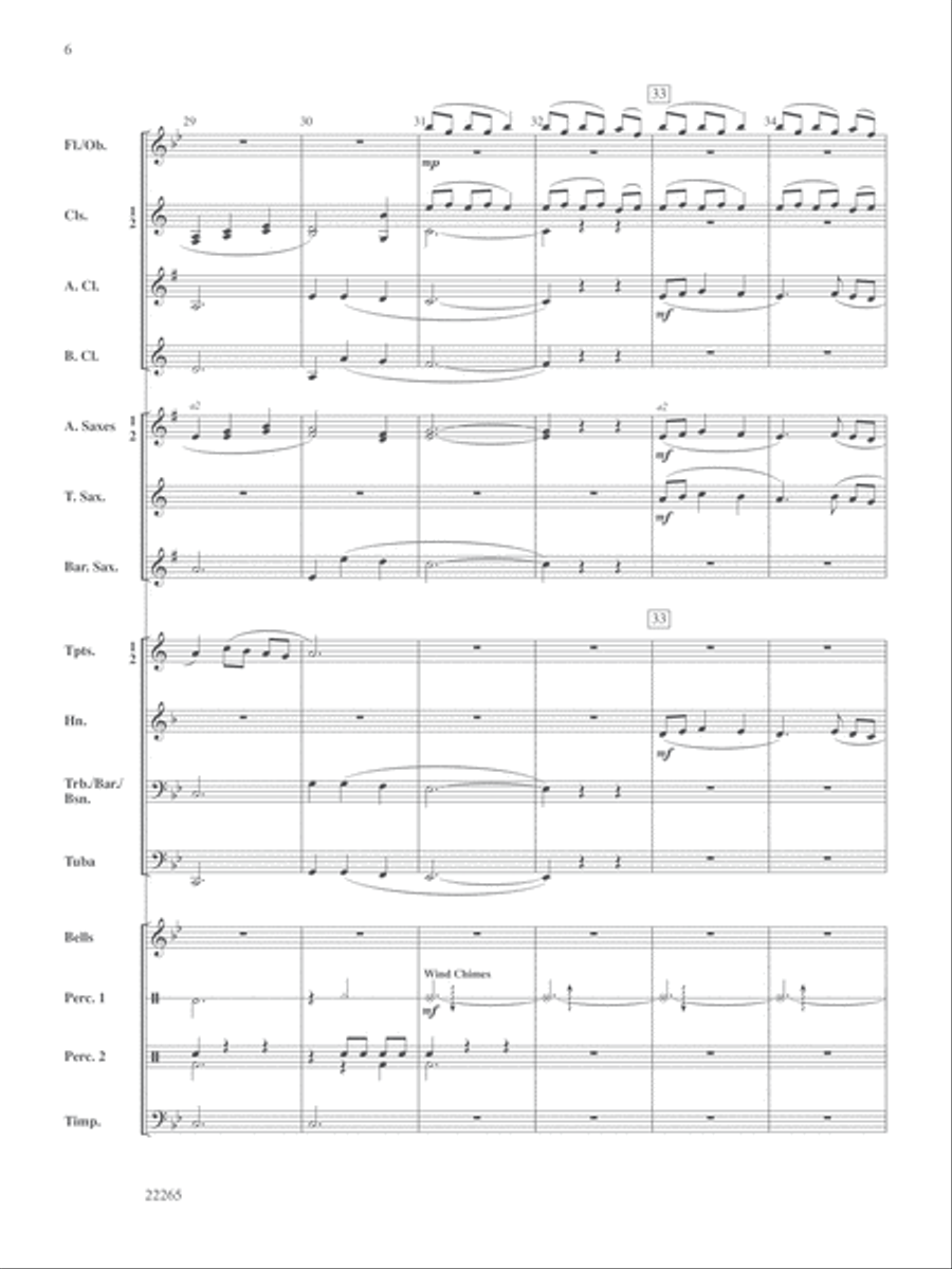 Dorian Dreamscape: Score Concert Band scores gallery preview page 6