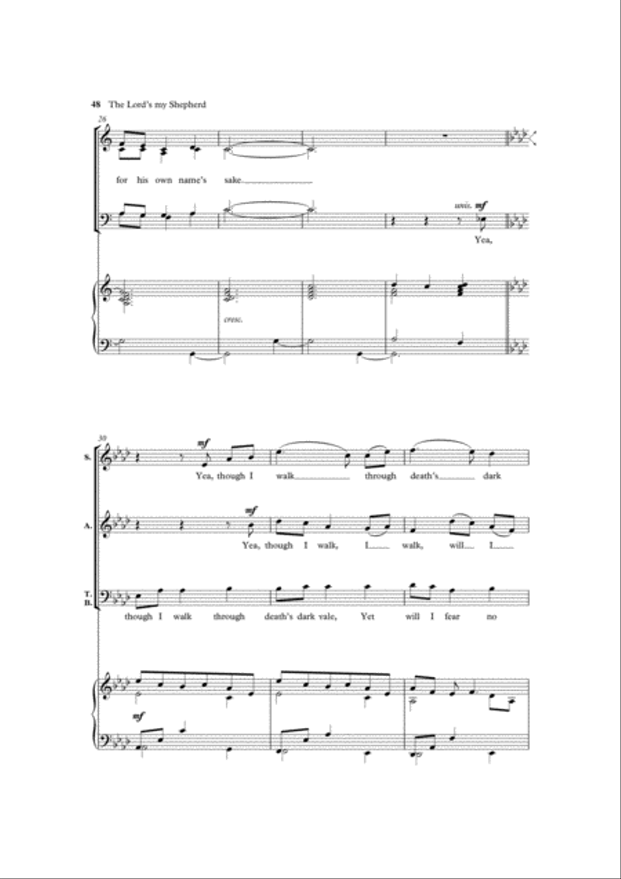 Bob Chilcott Anthems 2 4-Part scores gallery preview page 8