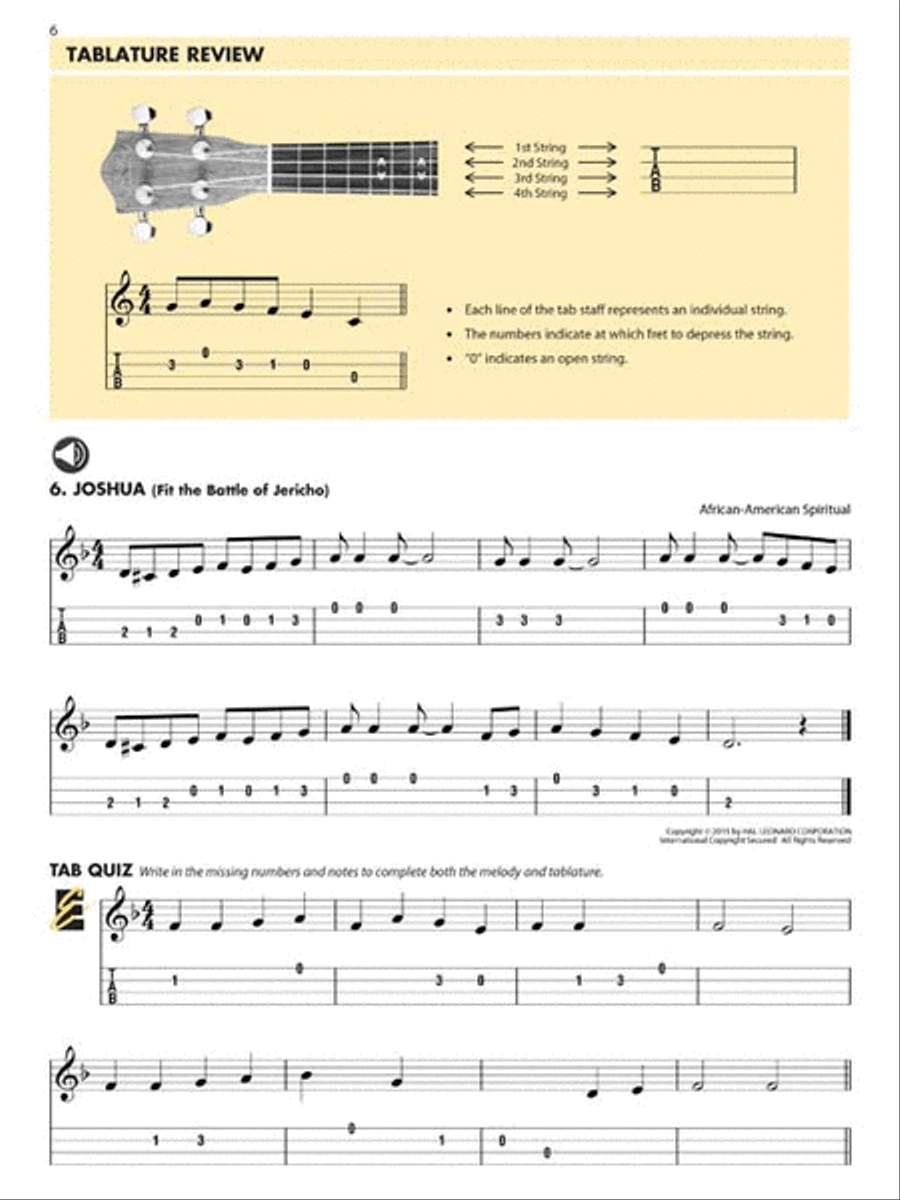 Essential Elements Ukulele Method – Book 2 Ukulele scores gallery preview page 4