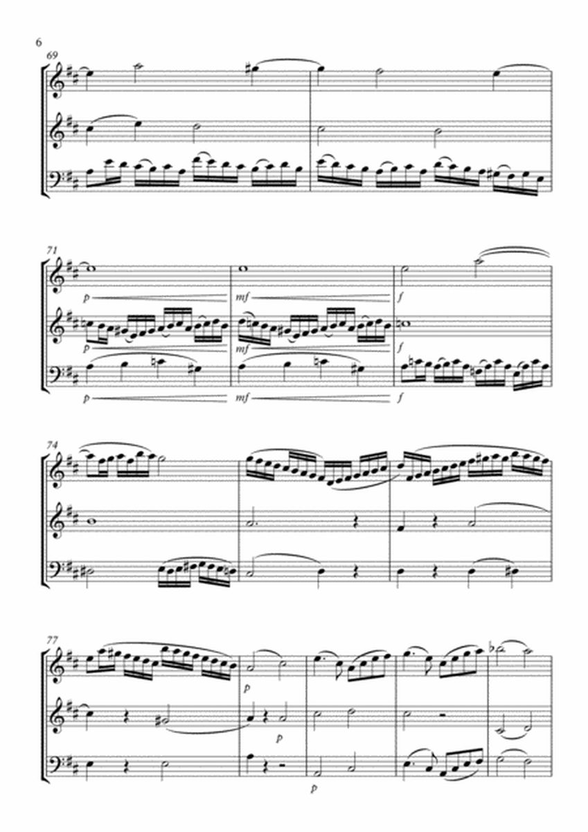 Trio No.2 in D Major Op.13 image number null