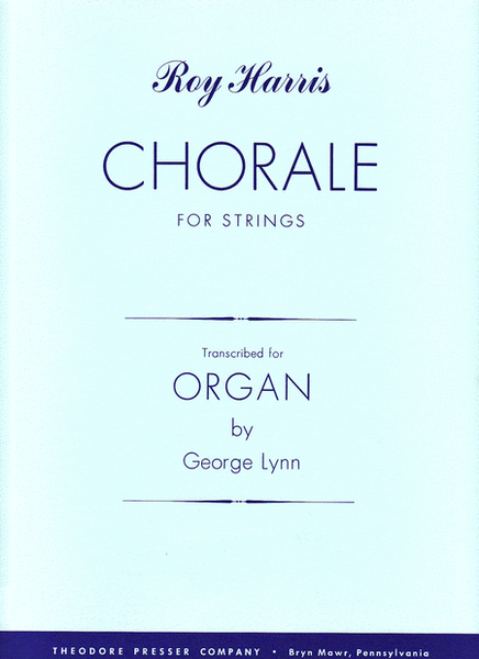 Chorale For Strings